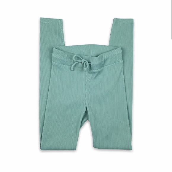 Koral Mint Duke Ribbed High Waisted Leggings sz. S NWOT